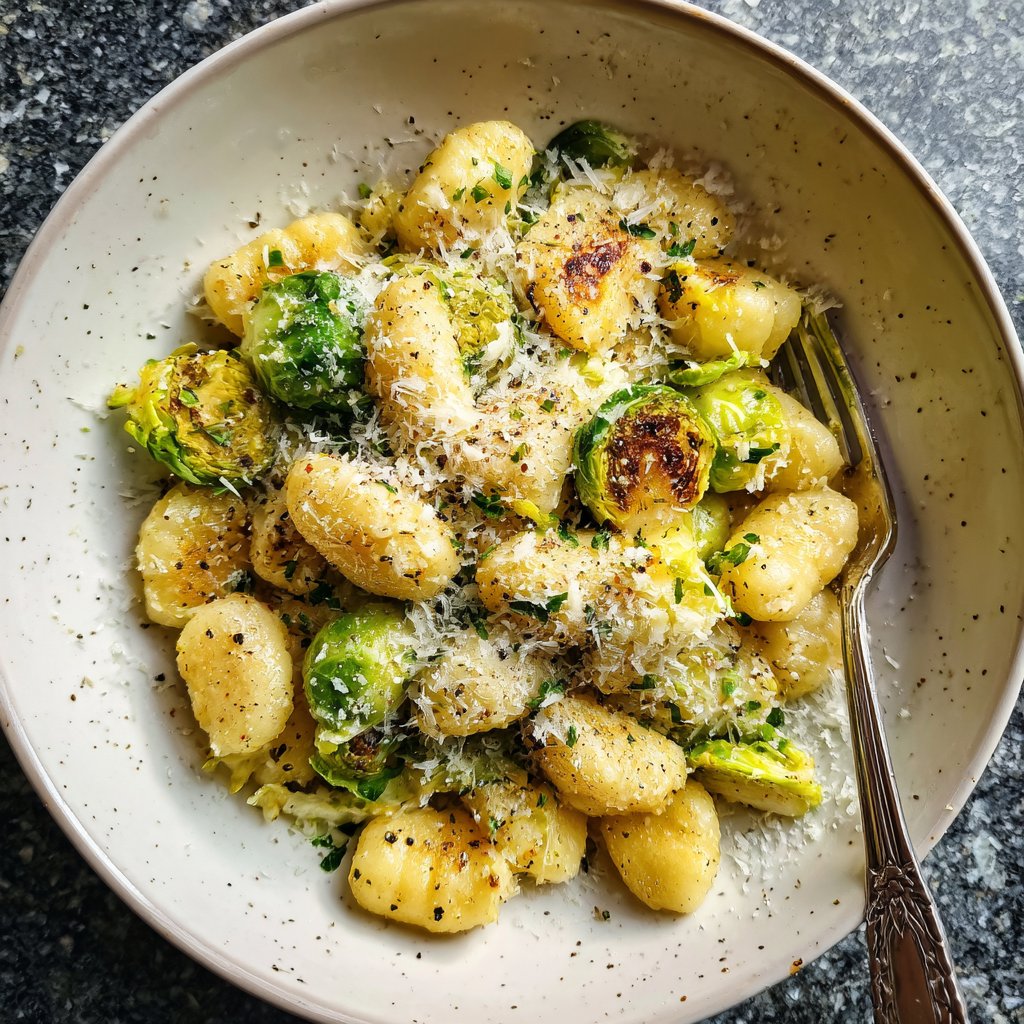 Gnocchi mit Rosenkohl