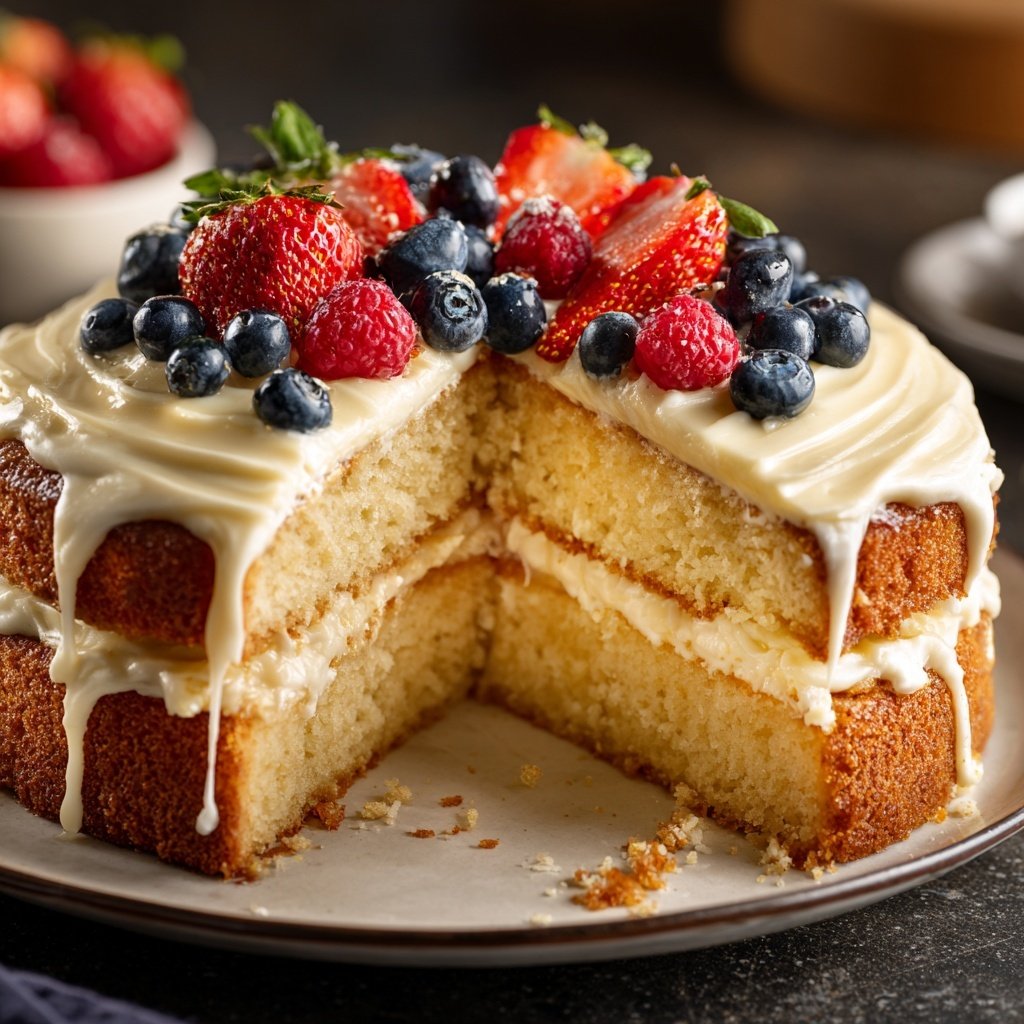 Backen & Desserts Klassischer Vanillekuchen