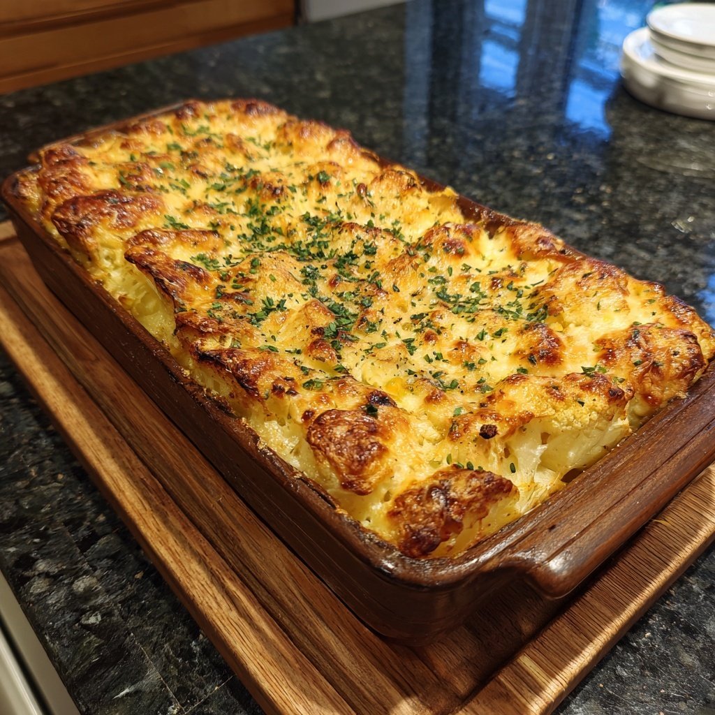 Blumenkohl Auflauf Mit Kräutern