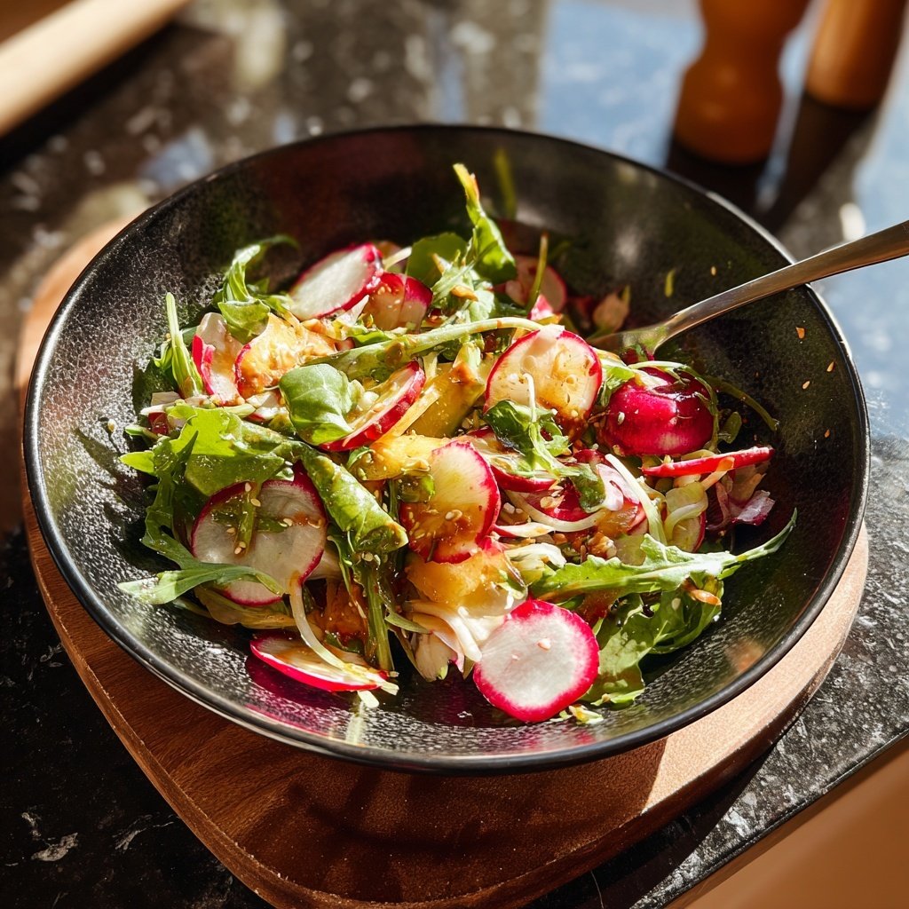 Grill Beilagen Salat Mit Radieschen