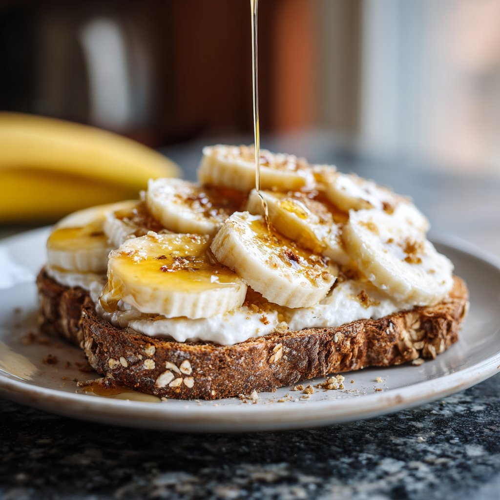 Frühstücksideen mit Banane und Quark
