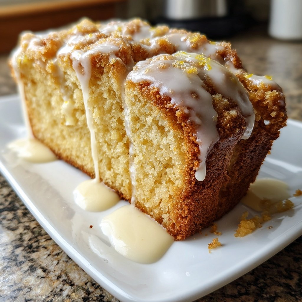 Zitronenkuchen mit Joghurt