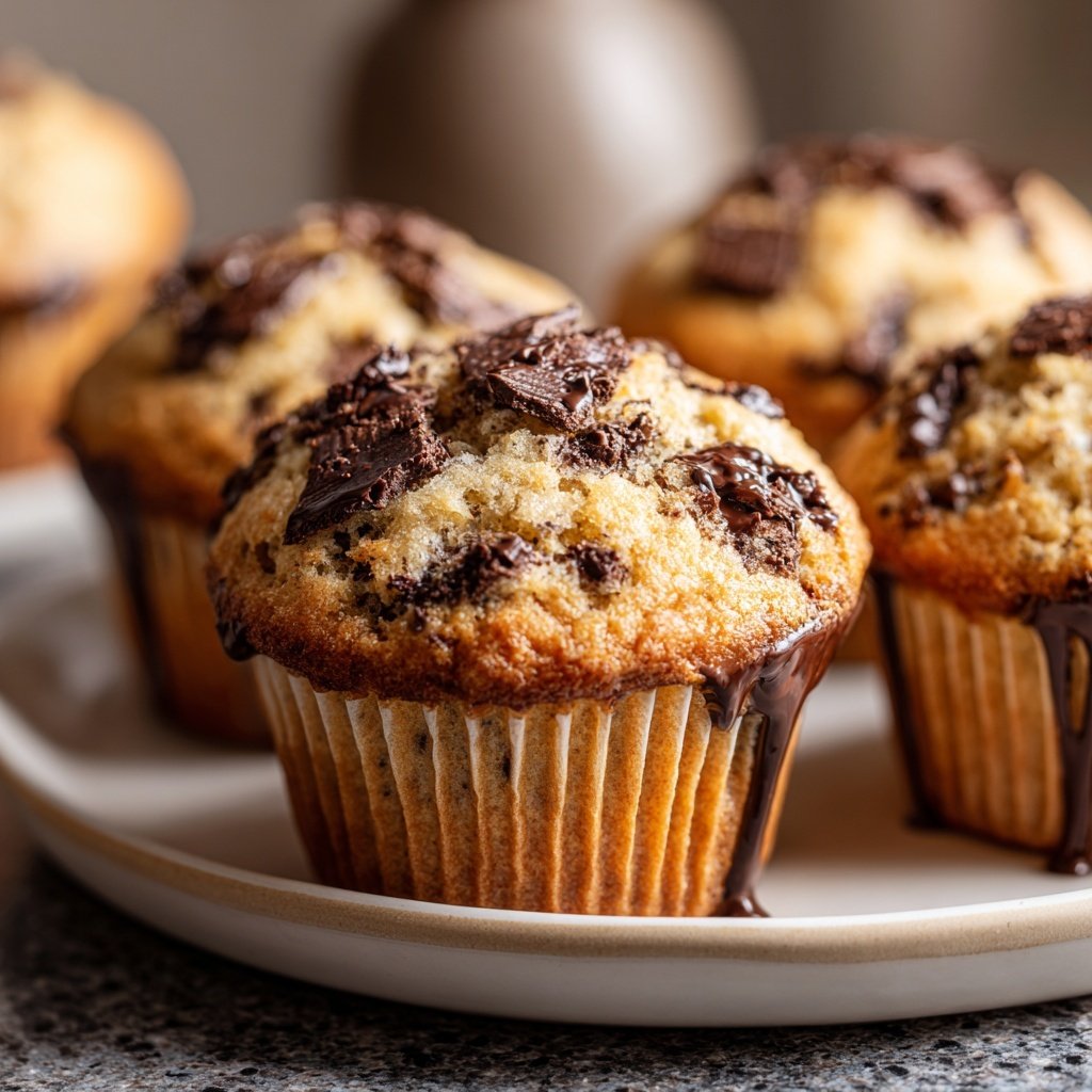 Muffins mit Schokostückchen