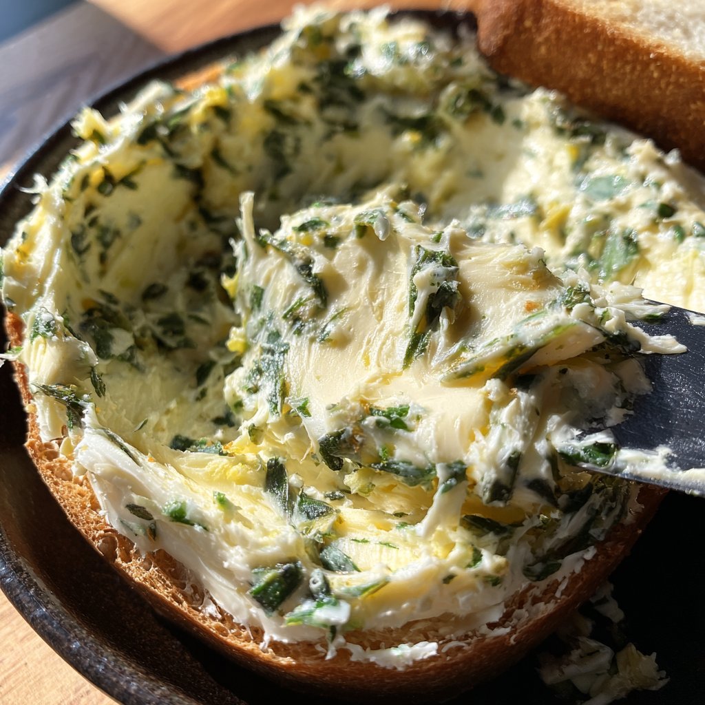 Kräuterbutter Mit Knoblauch Und Kräutern