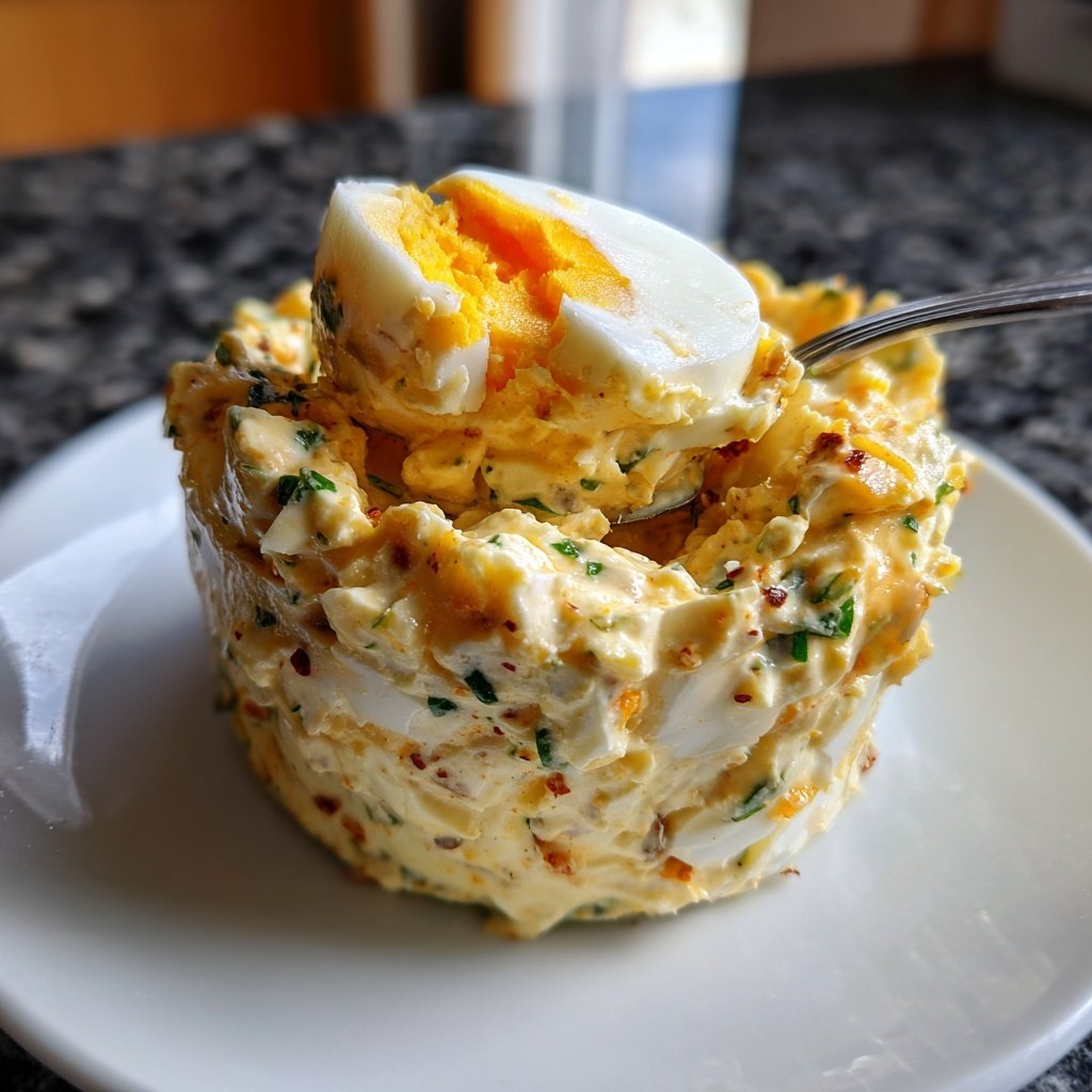 Schnell & Einfach 10-Minuten-Eiersalat mit Joghurt